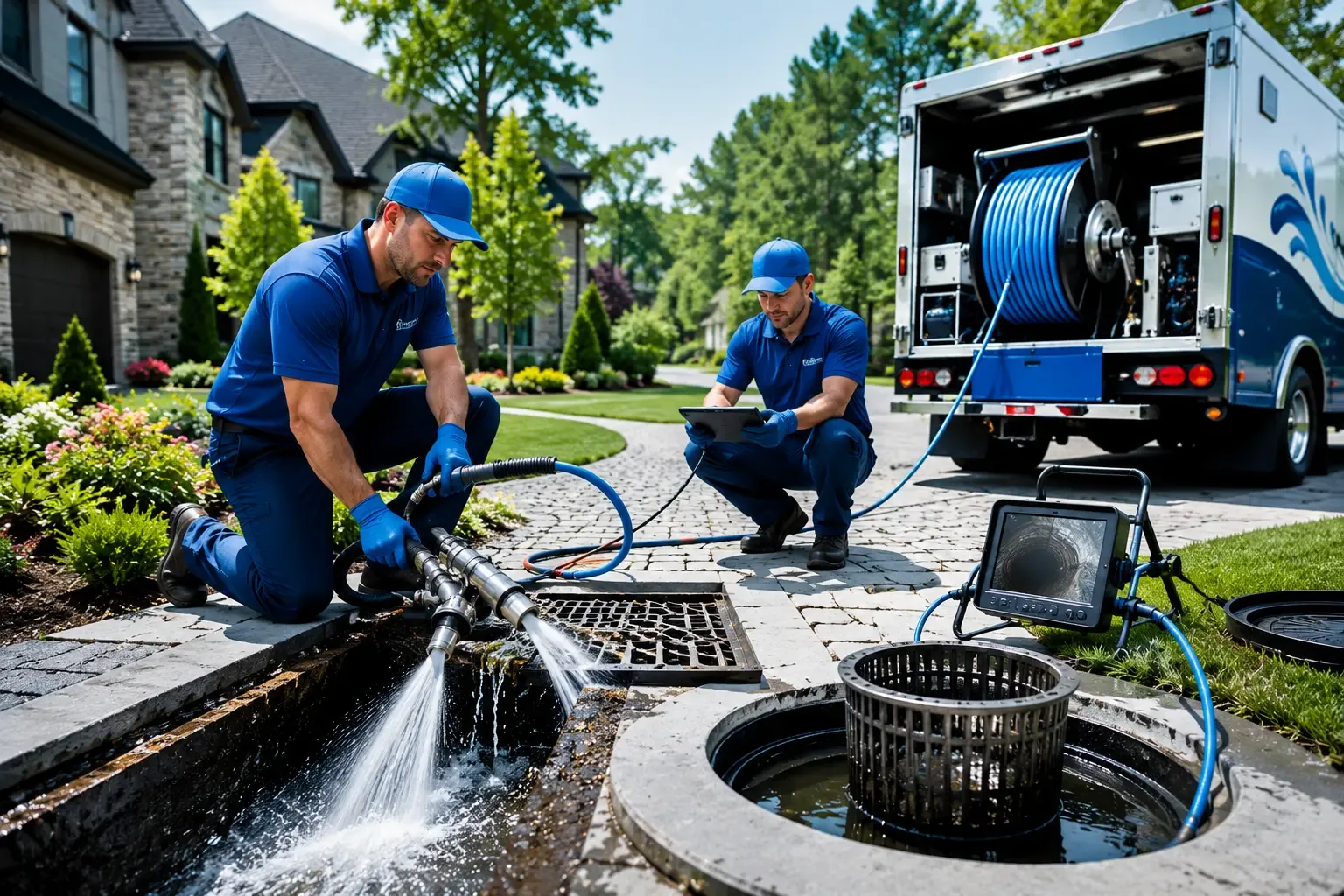 Local outdoor drain cleaning professionals in Uniontown, PA